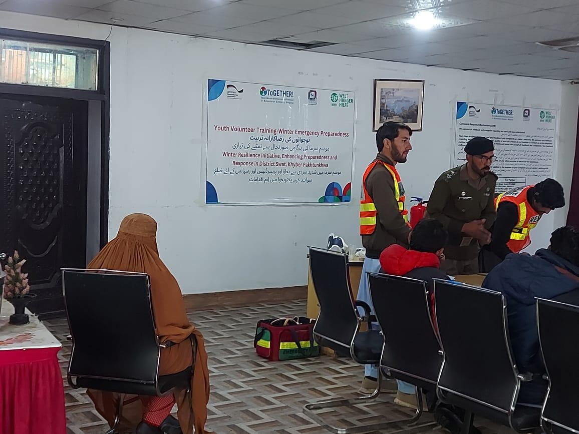 Women participation in Emergency Response Training Women participation in Emergency Response Training